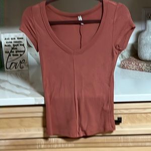 Free People fitted tee; XS; excellent condition
